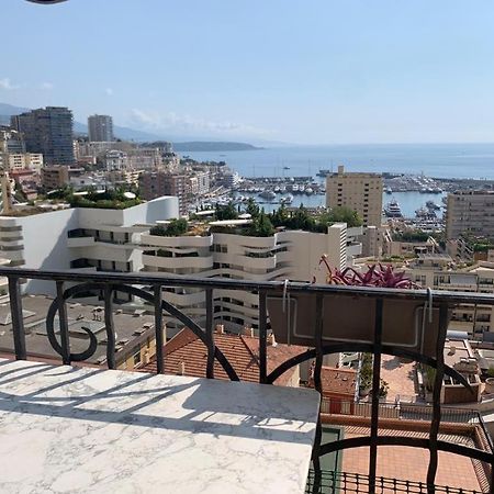 Plein Coeur De Monaco, A 300 Metres A Pied Du Port De Monaco, 4 Pieces Dans Des Escaliers Vue Mer Exceptionnelle Exterior foto